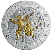 1000 Amafaranga Gemini, Rwanda, 2009 reverse image