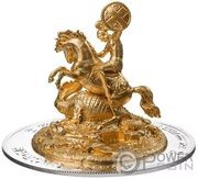 1000 Amafaranga Saint George; 3D, Rwanda, 2018 reverse image