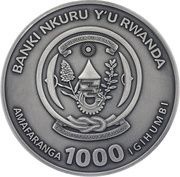 1000 Amafaranga Sedov obverse image