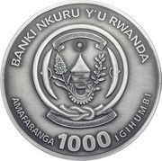 1000 Amafaranga USS Constitution obverse image