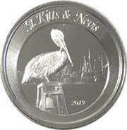 2 Dollars - Elizabeth II Brown Pelican reverse image