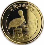 10 Dollars - Elizabeth II Brown Pelican reverse image