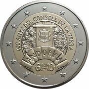 2 Euros General Council of the Valleys obverse image