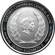 2 Dollars - Elizabeth II Pink Flamingos obverse image