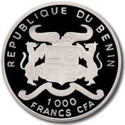1000 Francs CFA Douglas DC-4 obverse image
