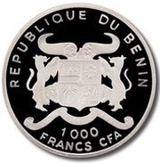 1000 Francs CFA General Aviation GA-43 obverse image