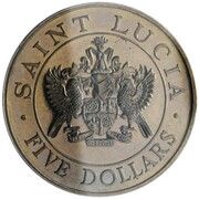 5 Dollars - Elizabeth II Papal Visit obverse image