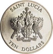 10 Dollars - Elizabeth II Battle of the Saints obverse image