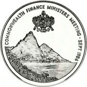 10 Dollars - Elizabeth II Commonwealth Finance Ministers’ Meeting reverse image