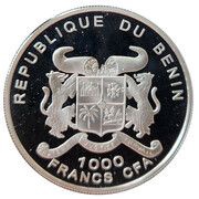 1000 Francs CFA Dama Gazelle obverse image