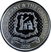 2 Dollars - Elizabeth II Peace and Justice reverse image