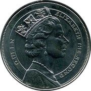 10 Dollars - Elizabeth II Royal Visit obverse image