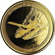 10 Dollars - Elizabeth II Seaplane reverse image