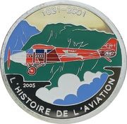 1000 Francs CFA, Benin, 2005 reverse image