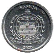 1 Sene Australasian Swamphen obverse image