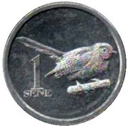 1 Sene Samoan Fantail reverse image