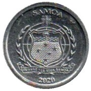1 Sene Samoan Triller obverse image