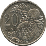 20 Sene - Tanumafili II reverse image