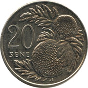 20 Sene - Tanumafili II reverse image