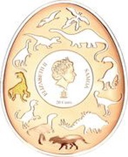 20 Cents - Elizabeth II Beipiaosaurus obverse image
