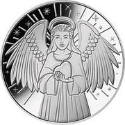 ½ Dollar Guardian Angel reverse image