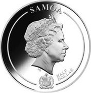 ½ Dollar Harry Potter - Hogwarts Castle obverse image