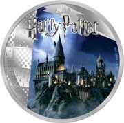 ½ Dollar Harry Potter - Hogwarts Castle reverse image