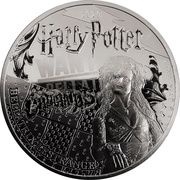 ½ Dollar Harry Potter - Bellatrix Lestrange, Samoa, 2020 reverse image