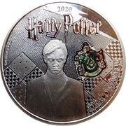 ½ Dollar Harry Potter - Draco Malfoy, Samoa, 2020 reverse image