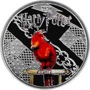 ½ Dollar Harry Potter - Fawkes, Samoa, 2020 reverse image