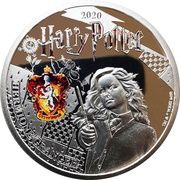 ½ Dollar Harry Potter - Hermione, Samoa, 2020 reverse image