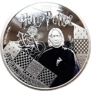 ½ Dollar Harry Potter - Severus Snape, Samoa, 2020 reverse image