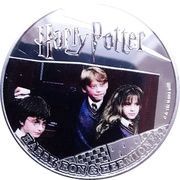 ½ Dollar Harry, Ron and Hermione, Samoa, 2021 reverse image