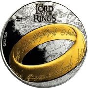½ Dollar The Lord of the Rings reverse image