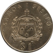 1 Tala - Tanumafili II Commonwealth Games obverse image