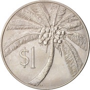 1 Tala - Tanumafili II reverse image