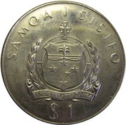 1 Tala - Tanumafili II Weightlifting obverse image