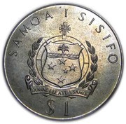 1 Tala - Tanumafili II Charles Lindbergh obverse image