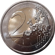 2 Euros Universal Women's Suffrage, Andorra, 2020 reverse image
