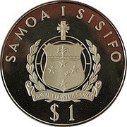 1 Tala - Tanumafili II Charles Kingsford Smith; Silver Proof Issue obverse image
