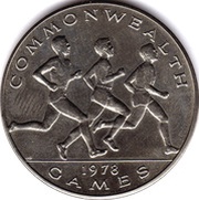 1 Tala - Tanumafili II Commonwealth Games, Samoa, 1978 reverse image