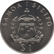 1 Tala - Tanumafili II Javelin Thrower obverse image