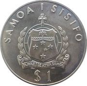 1 Tala - Tanumafili II Royal Wedding obverse image