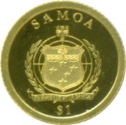 1 Tala Pallas Athene obverse image