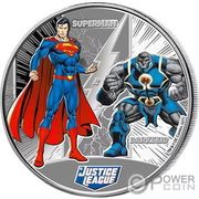 1 Dollar Superman vs Darkseid, Samoa, 2022 reverse image