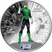 1 Dollar Green Lantern, Samoa, 2022 reverse image