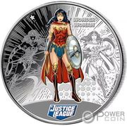 1 Dollar Wonder Woman, Samoa, 2022 reverse image