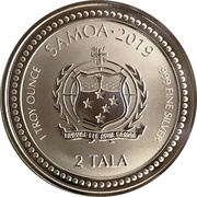 2 Tala Seahorse obverse image