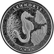 2 Tala Seahorse, Samoa, 2021 reverse image