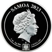 2 Dollars - Elizabeth II Posthumous; Nine Tailed Fox obverse image